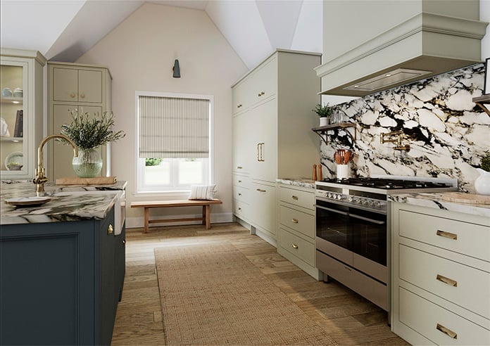 The British Stripe Co. Mary, Polzeath No.1 - Roman Blind - Image 6